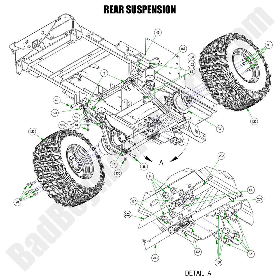 2023 Renegade - Diesel Rear Suspension